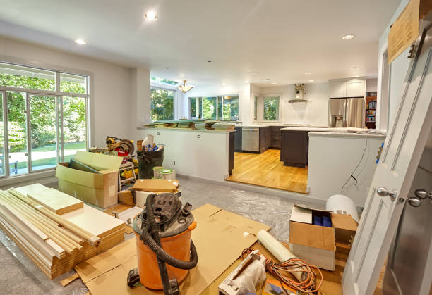 Professional Cabinet Refacing technician working in Lakeland, MN